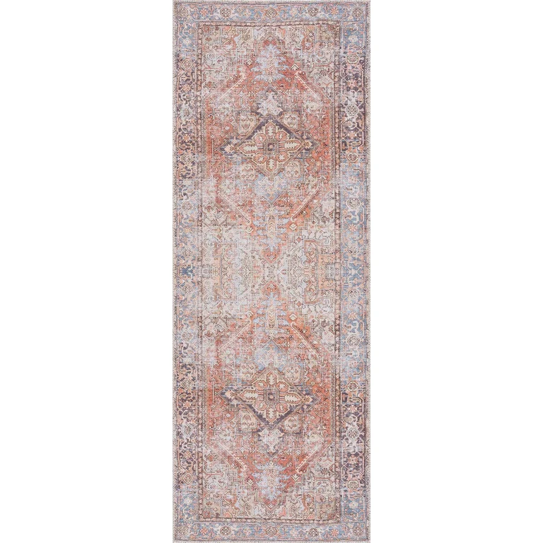 Eira Distressed Washable Rug - Clearance