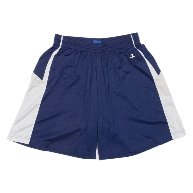 CHAMPION Mens Sports Shorts Blue Relaxed XL W31