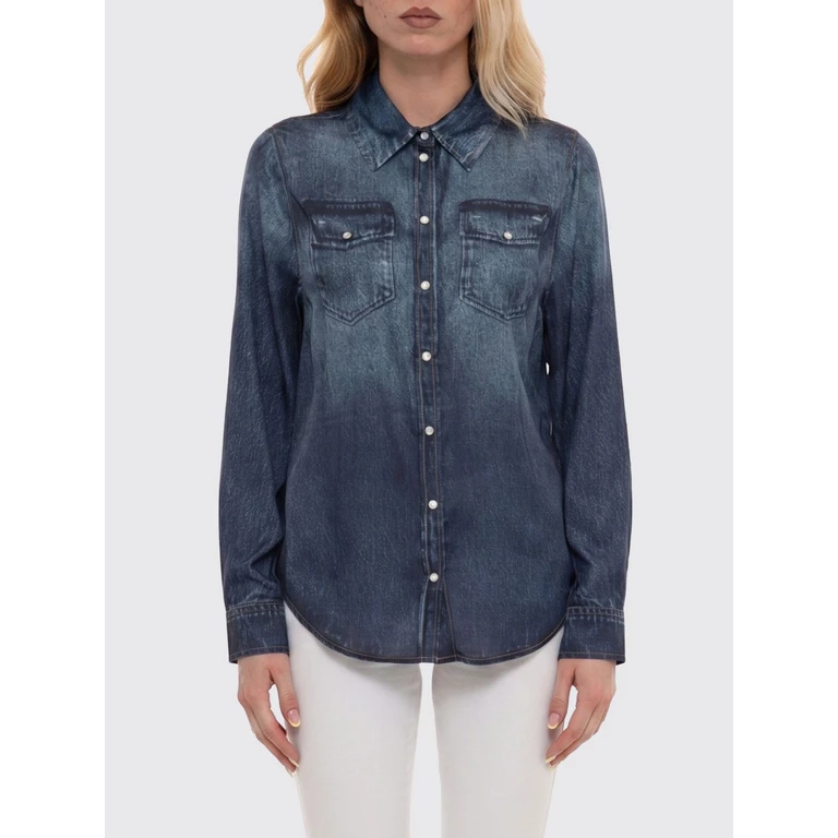 LIU JO Shirt Woman color Denim (UA6239T376A79042)