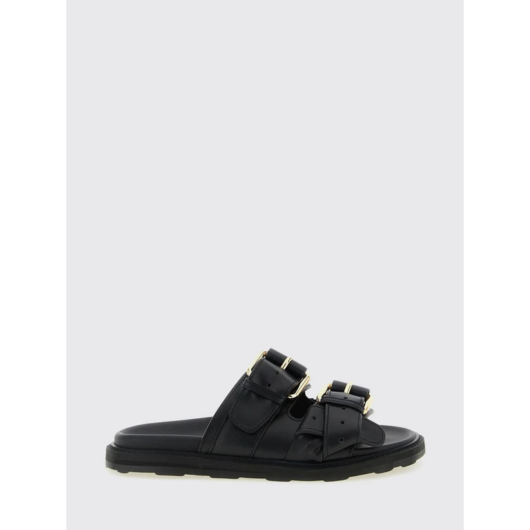 Heeled Sandal Woman color Black (A28153G1OMF0000)
