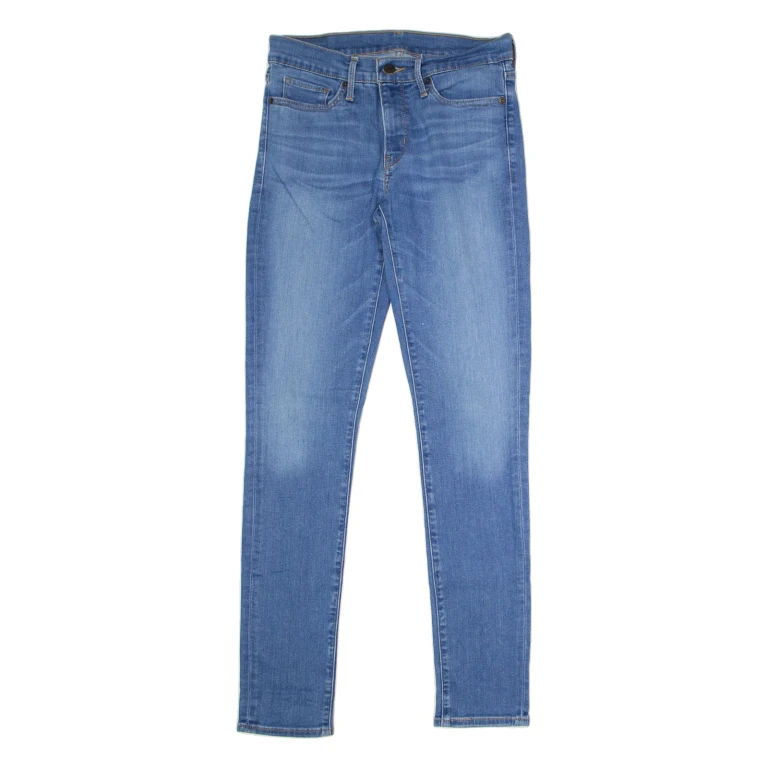 LEVI'S Womens Jeans Blue Regular Skinny Stone Wash W27 L30