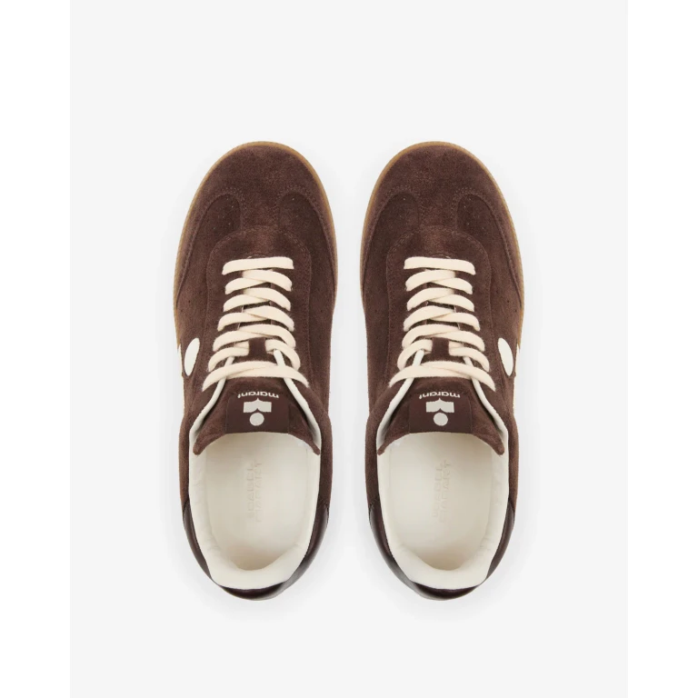 Baskets Bryce - Femme - Chocolat / Blanc Laiteux - Taille35 - Isabel Marant
