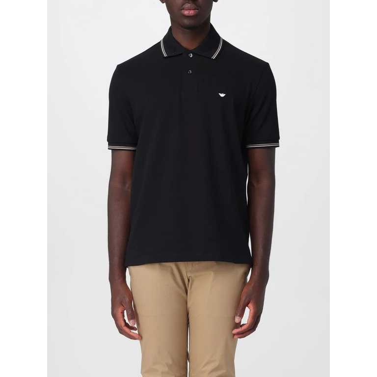Polo Shirt Men color Black (EM004606AF23090UC001)