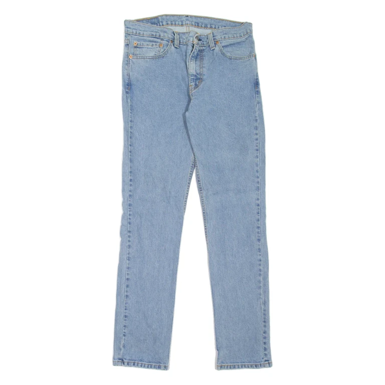 LEVI'S 511 Jeans Mens Blue Slim Straight W32 L32