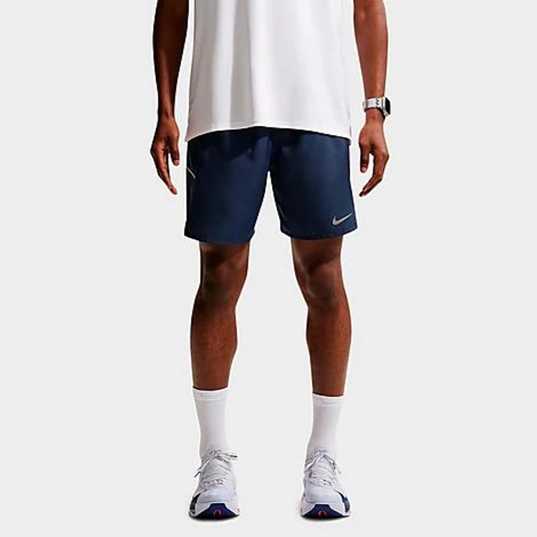 Nike Men's Miler Dri-FIT 7" Brief-Lined Running Shorts in Midnight Navy/Midnight Navy Size: XS