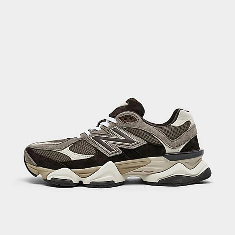 New Balance Men's 9060 Casual Shoes in Thunder Brown/Timberwolf/Black Coffee Size: 10.5