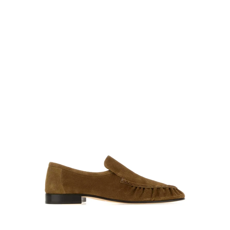 The Row Camel Suede Two Loafers Cigare Mocassini - Men