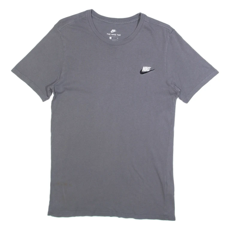 NIKE Mens T-Shirt Grey S