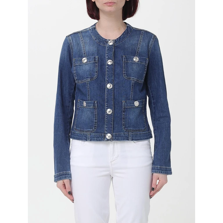 LIU JO Jacket Woman color Blue (UA6260D027578988)