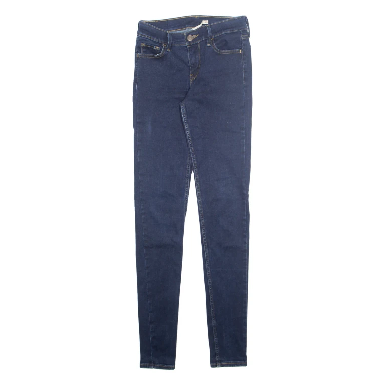 LEVI'S 710 Womens Jeans Blue Slim Skinny W26 L32