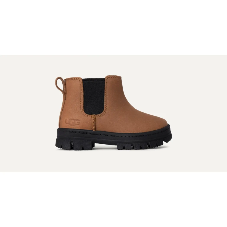 [1143662T-Che] Toddlers Ugg Ashton Chelsea Boots ‘Chestnut' - Chestnut
