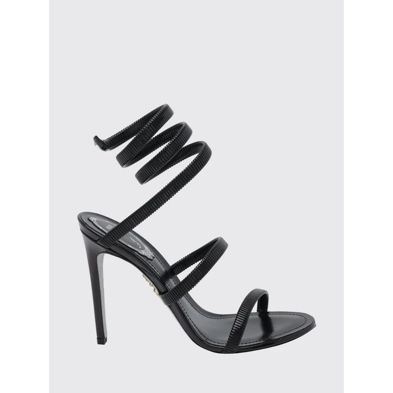 Heeled Sandal Woman color Black (C1283910500019999)