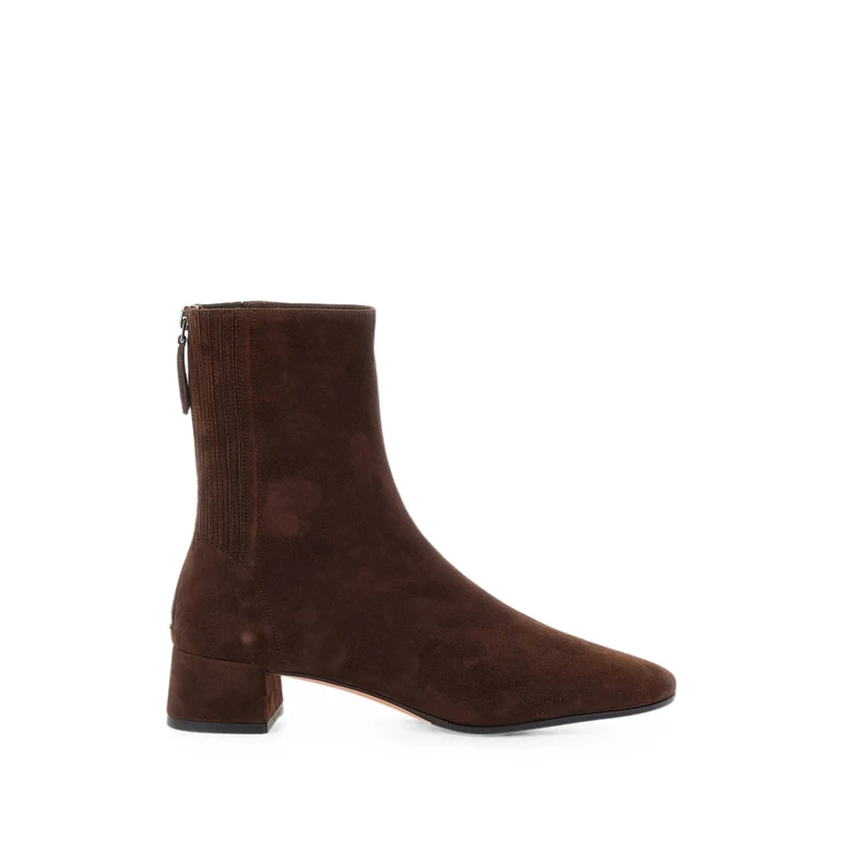 Saint Honore Almond-toe Ankle Boots