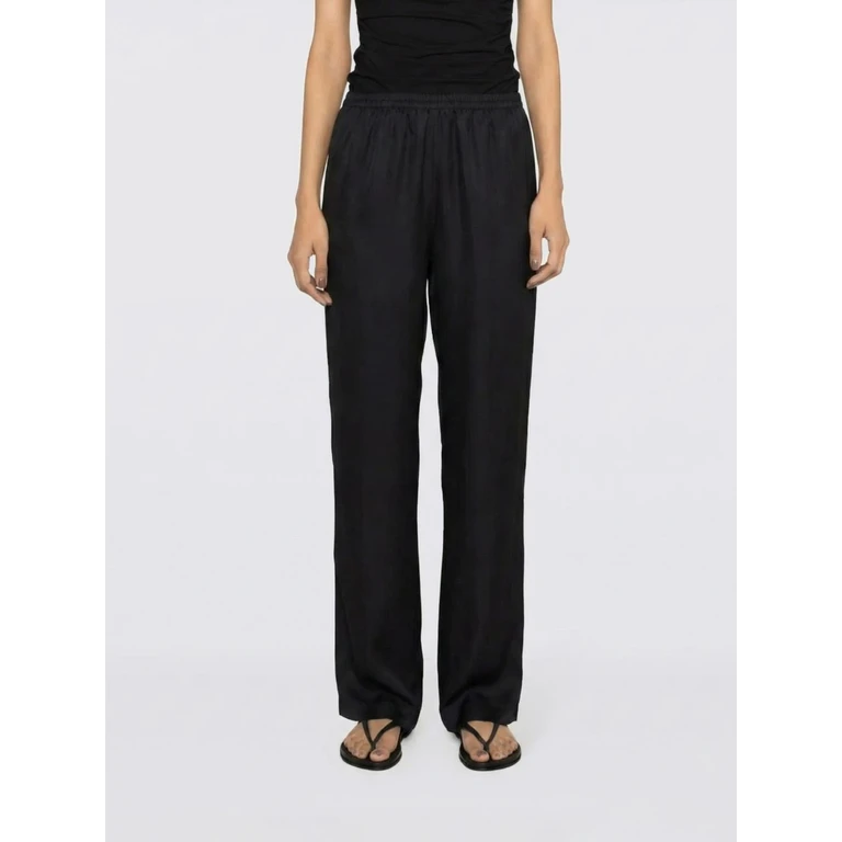 LOULOU DE SAISON Pants Woman color Black (ALERALDSPANTSBLACK)