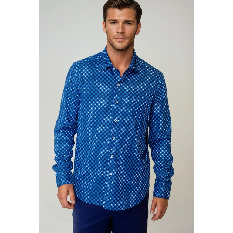 Kensington Long Sleeve Button-Down Tech Shirt