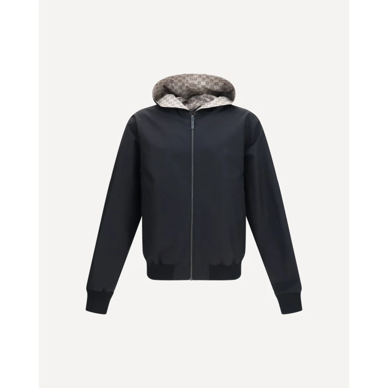 GUCCI Reversible zip Jacket in cotton Male 52