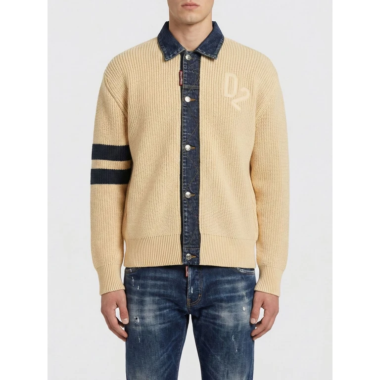 Sweater Men color Beige (S74HA1591D13185961)