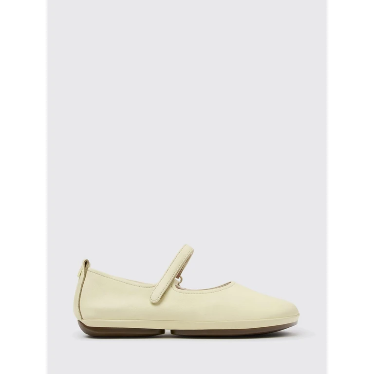 Right Nina Calfskin Mary Jane Flats with Hook-and-Loop Closure (K201365-036RIGHTNINA0)