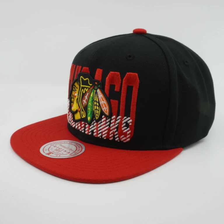 Men's NHL Cross Check Snapback Blackhawks Snapback Caps