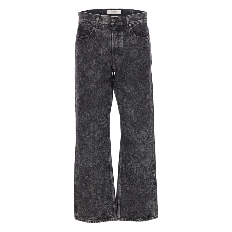 `Journey` Skate Jeans `All Over Laser Flowers`