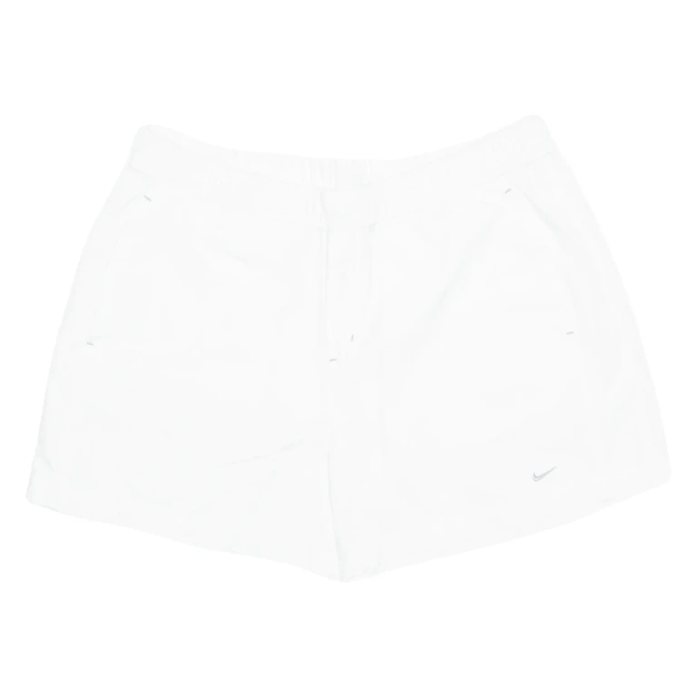 NIKE Womens Sports Shorts White L W32