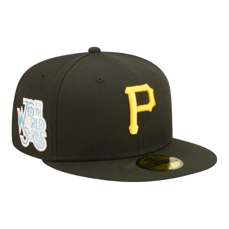 Pittsburgh Pirates Pop Sweat Men Fitted Hat Black