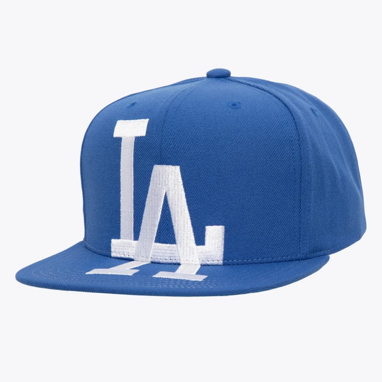 Men's MLB Xl Logo Snapback Dodgers Snapback Caps