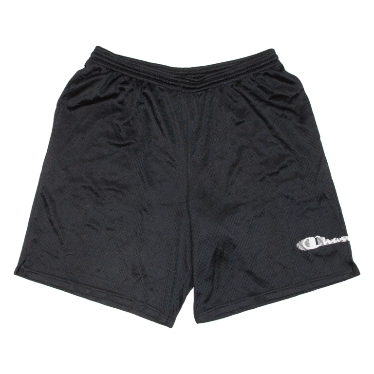 CHAMPION Mens Sports Shorts Black Relaxed L W30