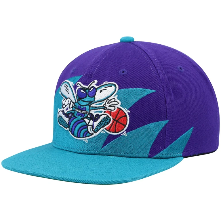 Men's NBA Charlotte Hornets Sharktooth Snapback