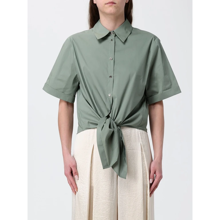 LIU JO Shirt Woman color Green (CA6281T297AP9639)