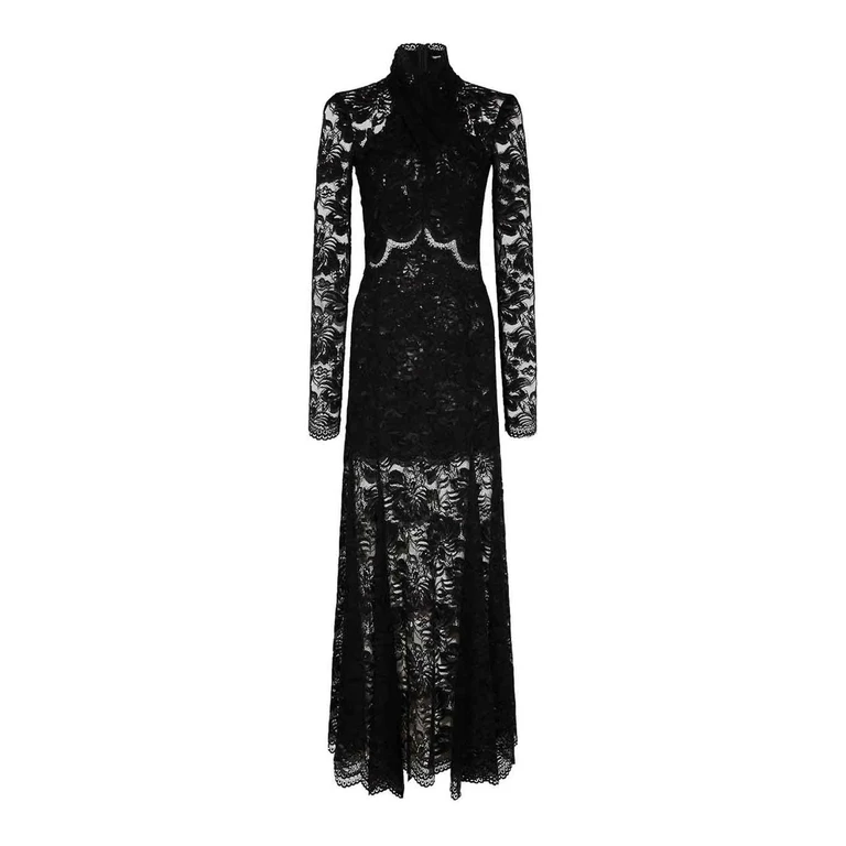 Rabanne Robe De Soirée - Noir (26PJRO233PA170P001)