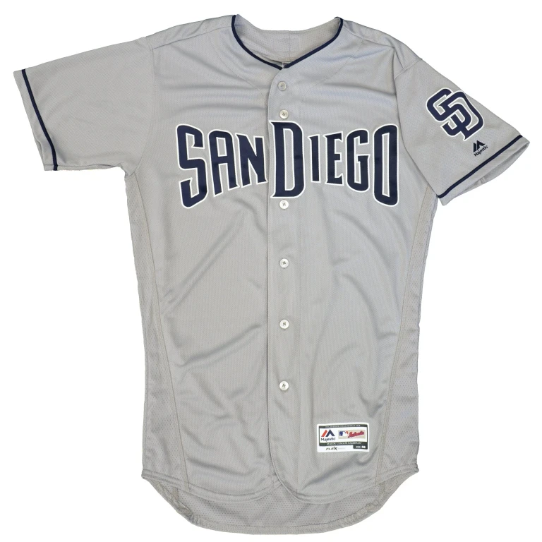 Men's MLB San Diego Padres Authentic On Field Flex Base Jersey Gray