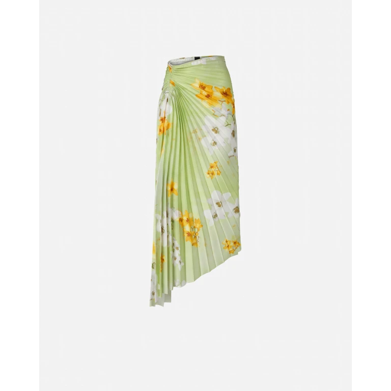 Pinko - Jupe midi plissée à imprimé floral - 36