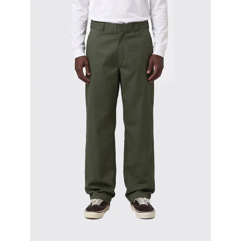 Master Wide-Leg Cotton-Blend Trousers with a Mid-Rise Waist (I0342332ZX02)