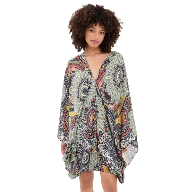 Marivelle Caftan Medallion Print M