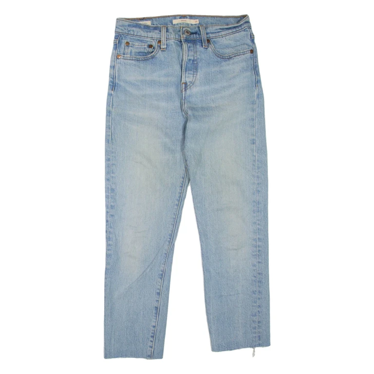 LEVI'S Wedgie Womens Jeans Blue Regular Tapered W25 L24