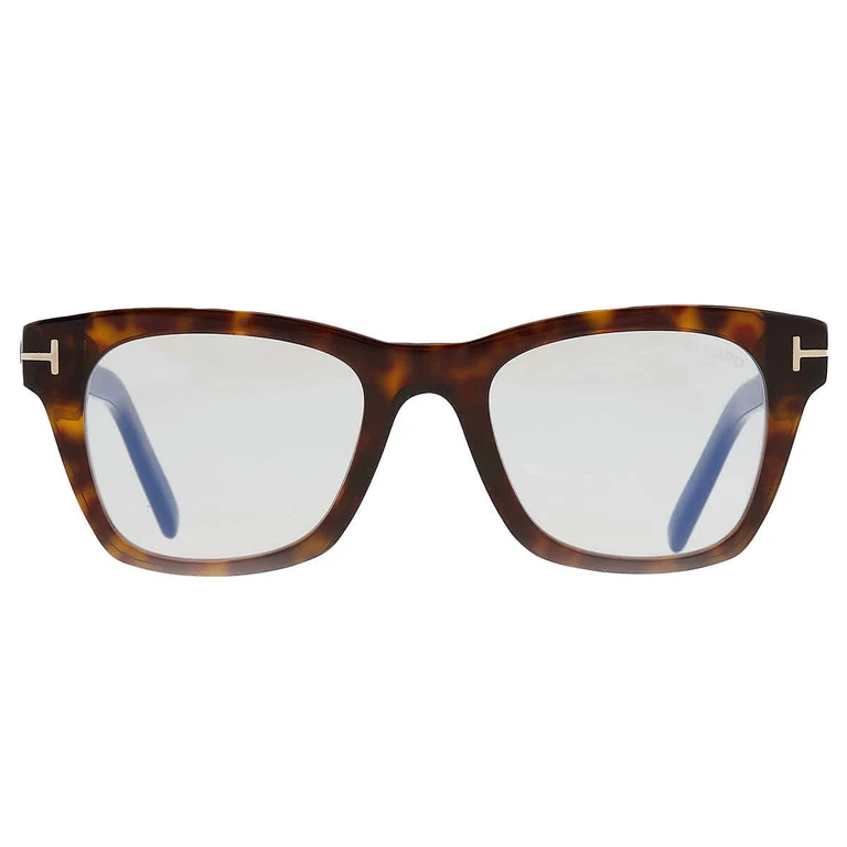 Blue Light Block Square Mens Eyeglasses FT5886-B 052 50