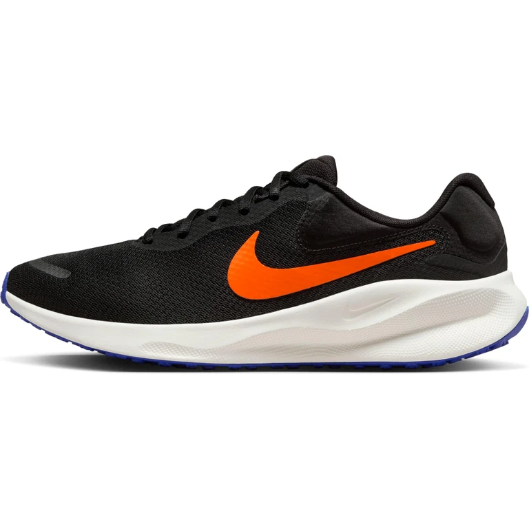 Men's Revolution 7 'Black Astronomy Blue Sail Hyper Crimson' Sneakers