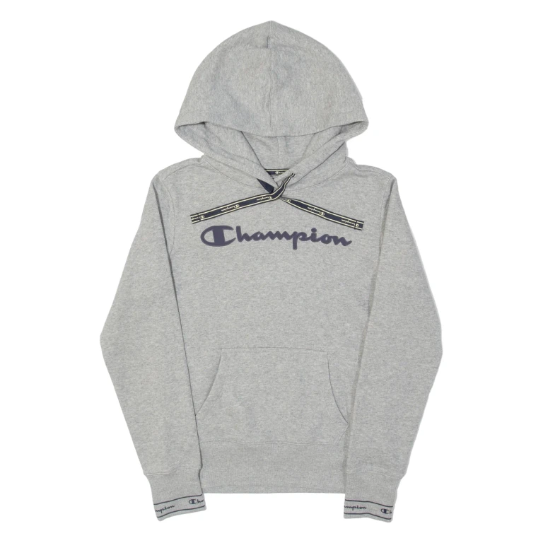 CHAMPION Mens Grey Hoodie XS