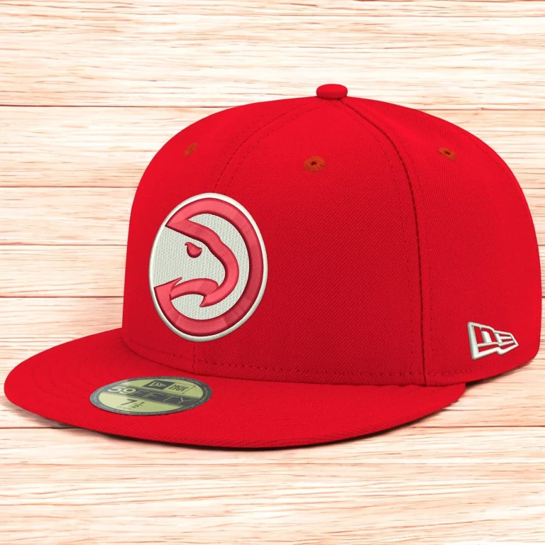 Men's NBA Atlanta Hawks 5950 Fitted Red