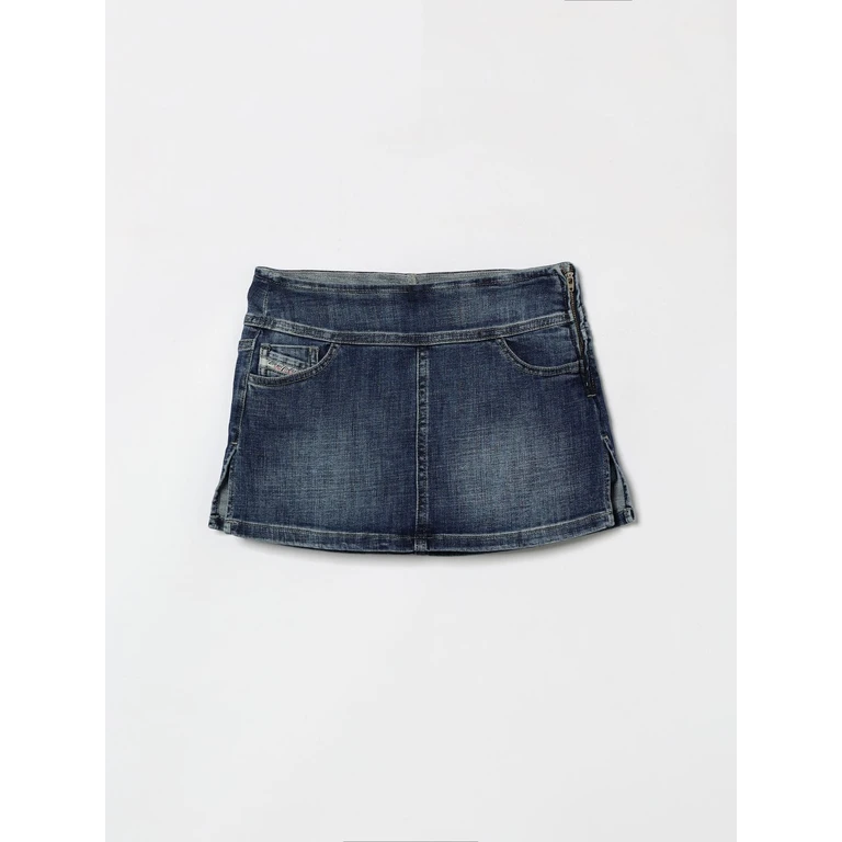 Skirt Woman color Denim (J02557KXBSCK01)