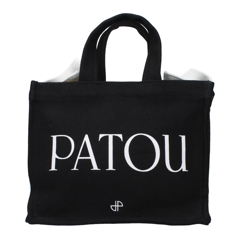 Patou Black Cotton Handbag Bag - Women
