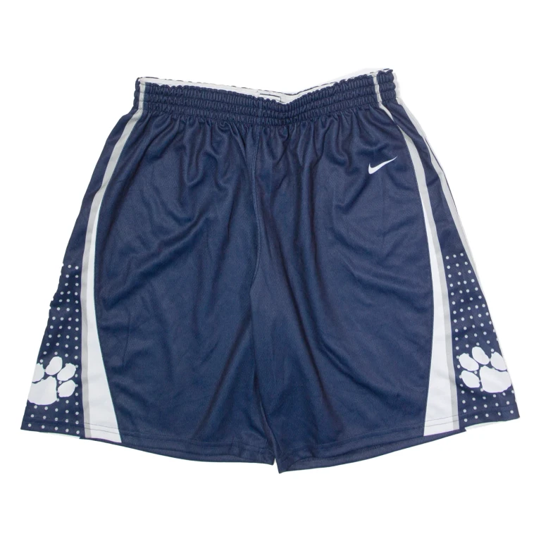 NIKE Basketball Mens Sports Shorts Blue L W30
