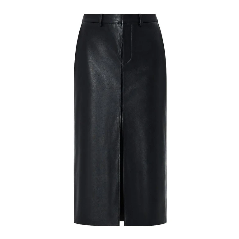 The Frankie Shop Jupe Midi - Noir (SKFS21916100BLACK)