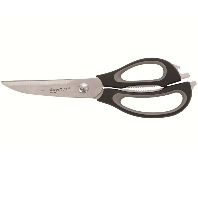 Essentials 8.75" Stainless Steel Kitchen Scissors with Integrated Bottle Opener