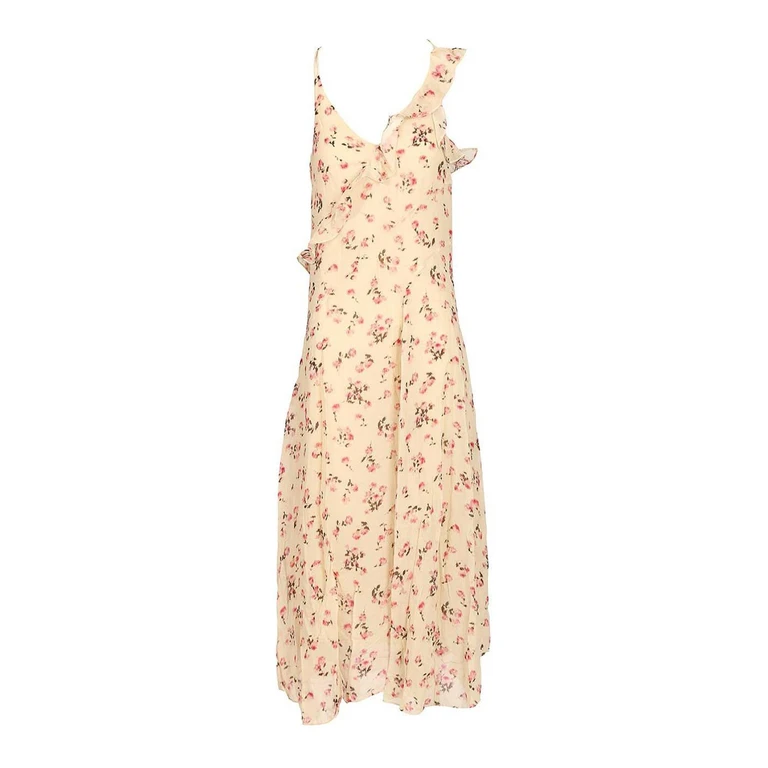 Isabel Marant Etoile Robe Courte - Beige (26PRO1002FAD1J08E90BE)