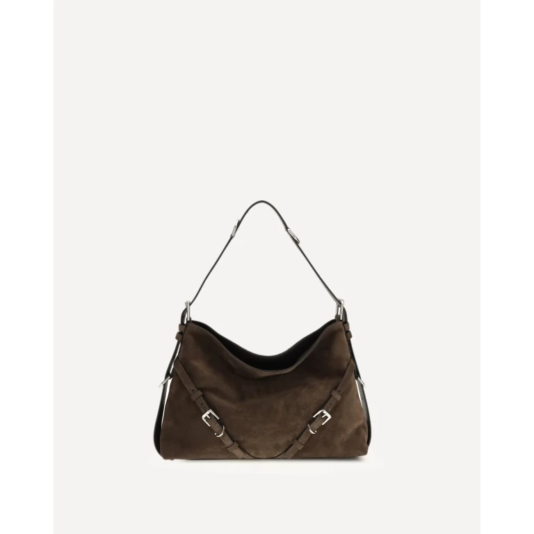 Givenchy Medium Voyou Tasche aus glänzendem Leder