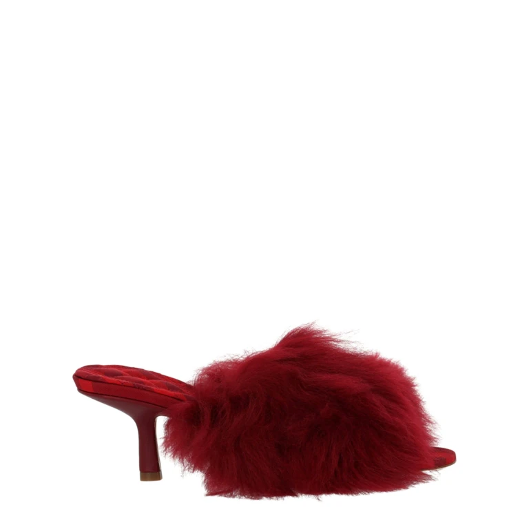 Jackie Shearling Mules