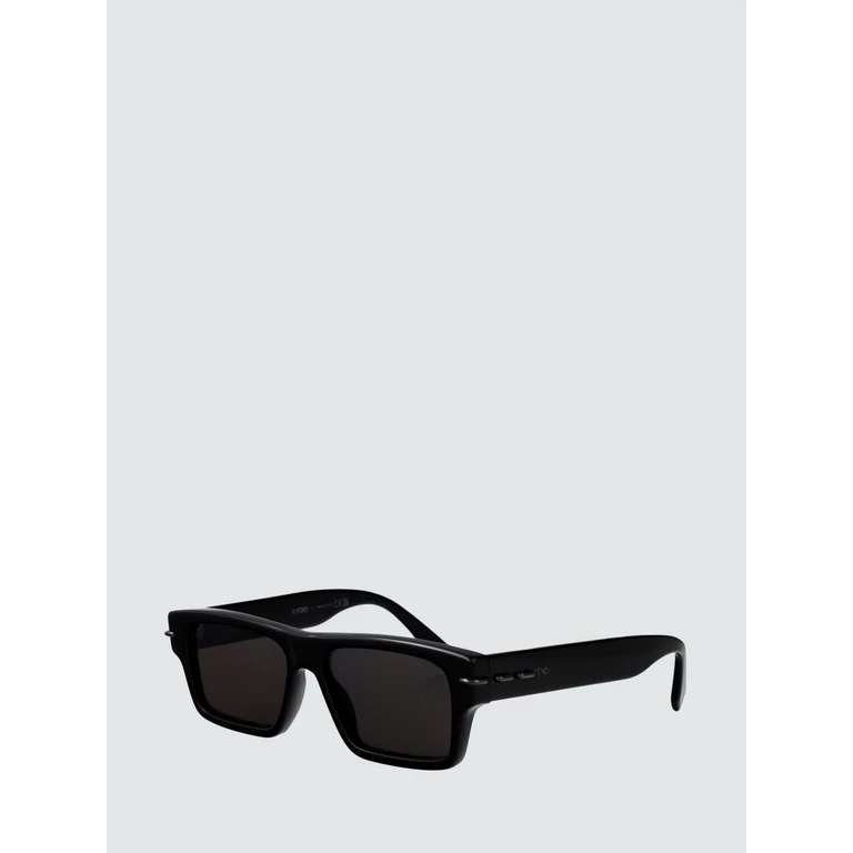 Rectangular Acetate Sunglasses with Contrasting Logo (FE40215I01A)