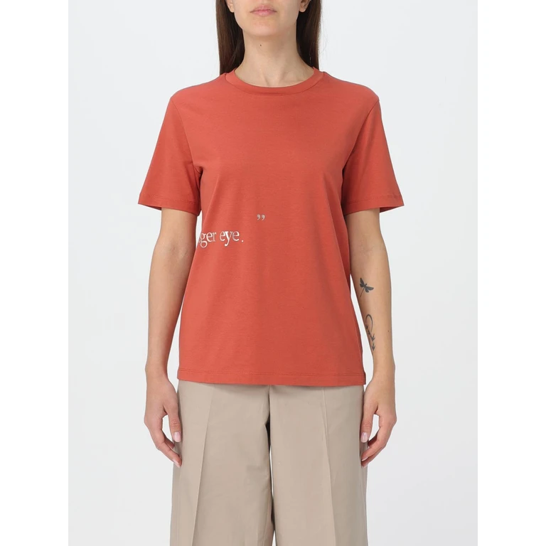 'S MAX MARA T-Shirt Woman color Orange (2419971033600004)